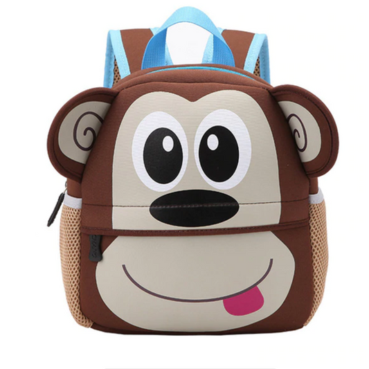 3D Monkey Bag Backpack For Kids Children