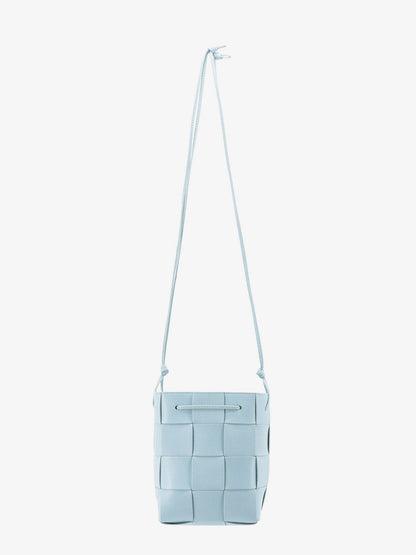 Bottega Veneta Woman Bottega Veneta Woman Blue Shoulder Bags