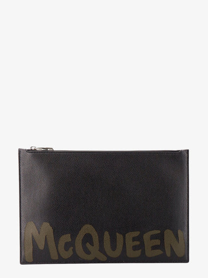 Alexander Mcqueen Man Alexander Mcqueen Man Black Clutches