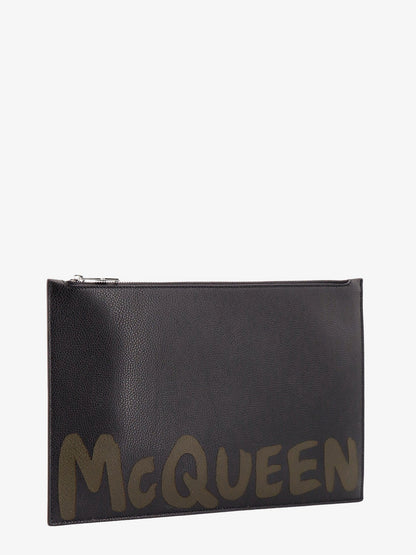 Alexander Mcqueen Man Alexander Mcqueen Man Black Clutches