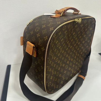 Louis Vuitton Monogram 2Way Brown Travel Bag Medium