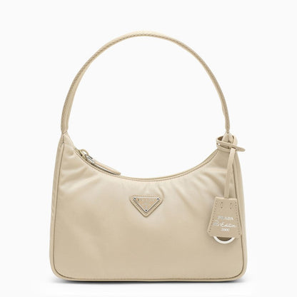 Prada Beige Re-Edition 2000 Mini Handbag Women