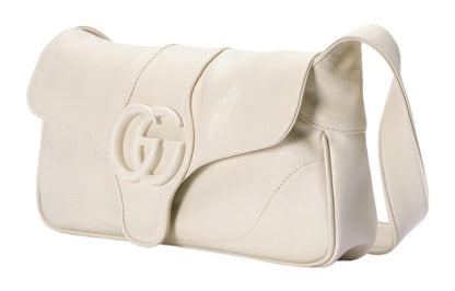 (WMNS) Gucci Aphrodite Small Shoulder Bag 'White Leather' 767226-AACZY-9022