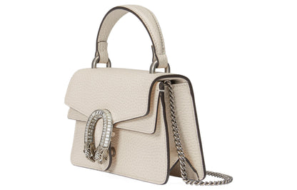 (WMNS) Gucci Dionysus Mini Top Handle Bag 'White' 752029-CAOGN-9042