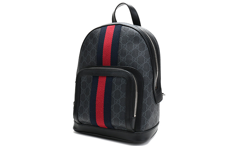 Gucci Logo Backpack 'Black' 598102-92TAN-1071