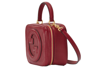 (WMNS) Gucci Blondie Top Handle Bag 'Red' 744434-1IV0G-6420