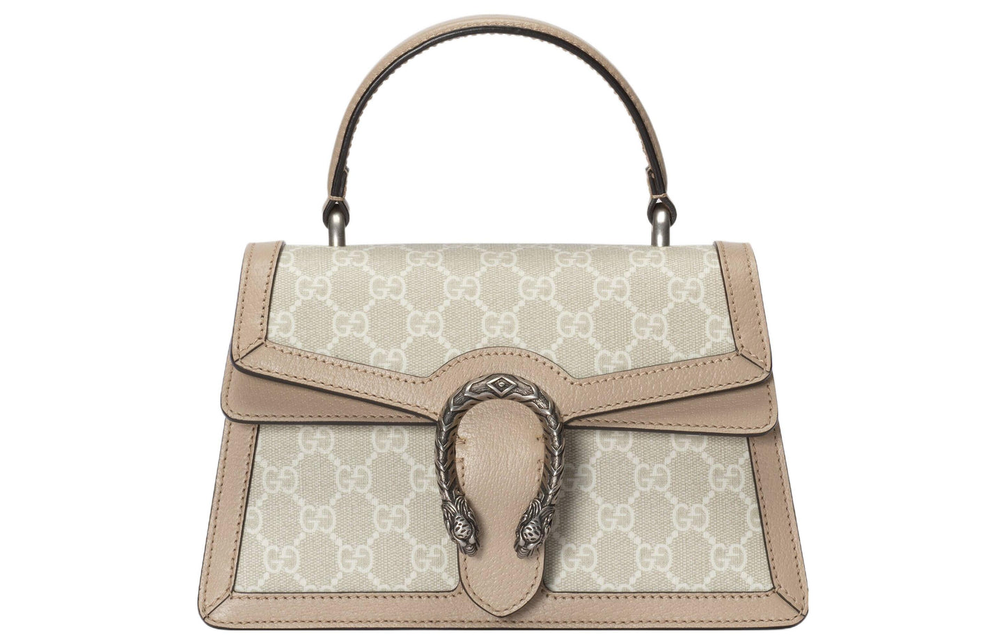 (WMNS) Gucci Small Dionysus Top Handle Bag 'Beige White' 739496-UULBN-9683