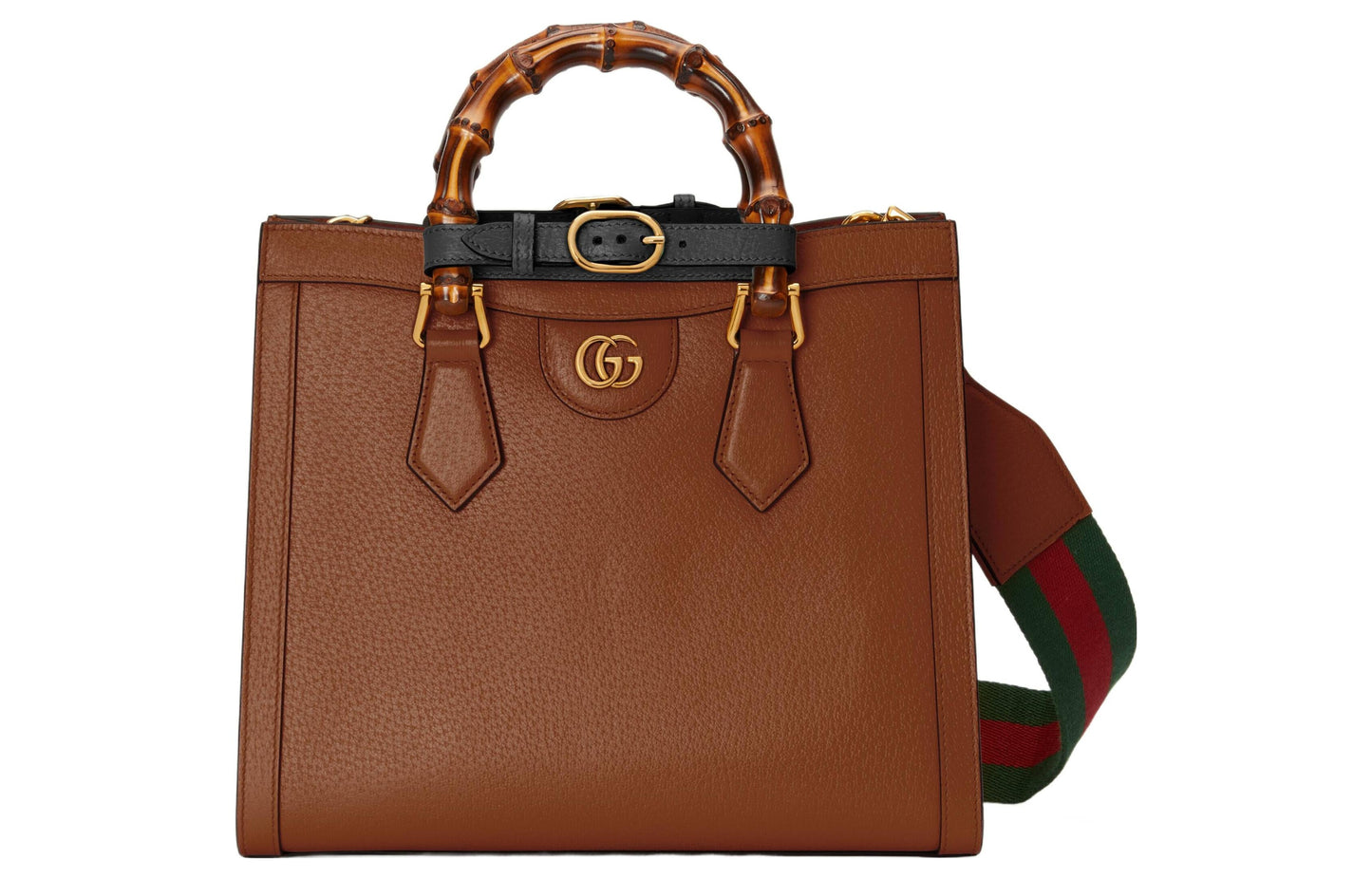 (WMNS) Gucci Diana Small Tote Bag 'Brown' 702721-U3ZDT-2185