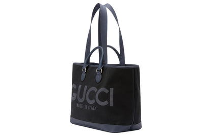 Gucci Large Tote Bag With Gucci Print 'Black' 774183-FACSY-8643