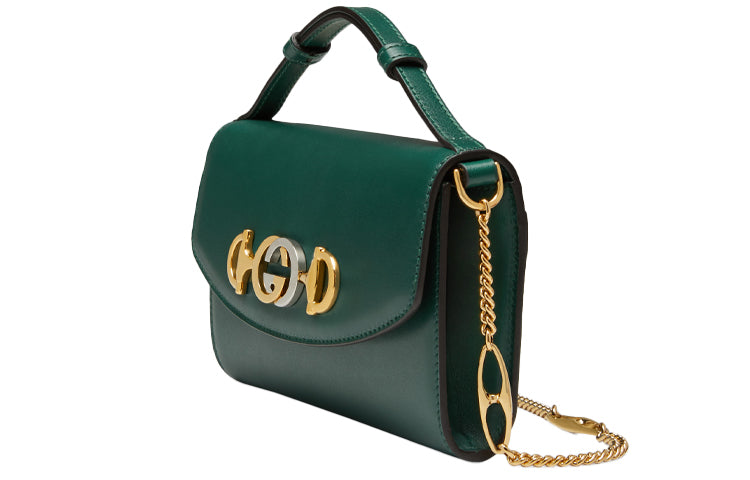 (WMNS) Gucci Zumi Single-Shoulder Bag Green 564718-05J0X-3154