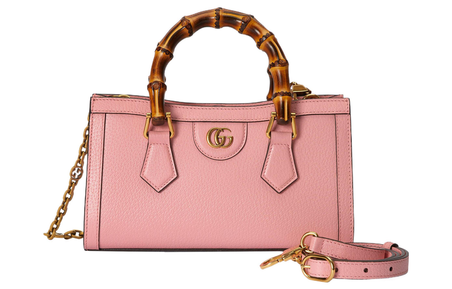 (WMNS) Gucci Diana Small Shoulder Bag 'Wilde Rose Black' 735153-DJ24T-5862