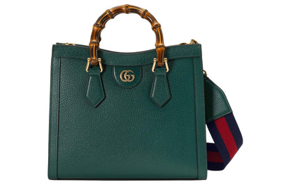 (WMNS) Gucci Diana Small Tote Bag 'Dark Green' 702721-U3ZDT-3670