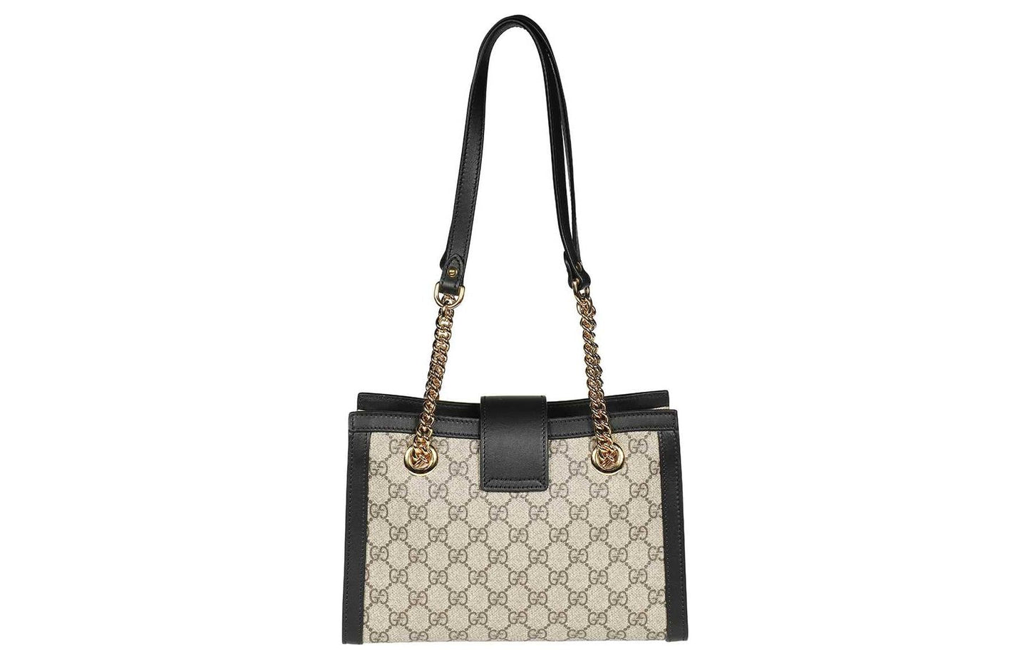 (WMNS) Gucci Padlock Small GG Shoulder Bag 'Beige Black' 498156-KHNKG-9769