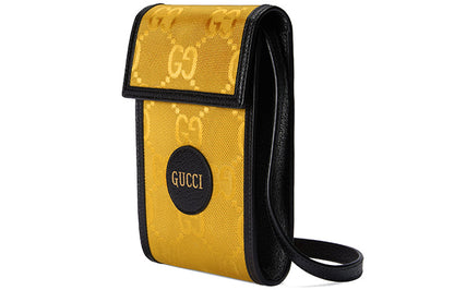 GUCCI luggage Single-Shoulder Bag 'Yellow Black' 625599-H9HAN-7673