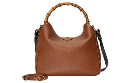 (WMNS) Gucci Diana Medium Shoulder Bag 'Brown' 746124-UAAAY-2548