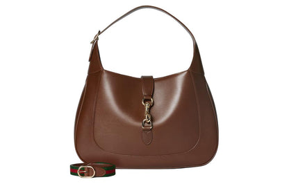 (WMNS) Gucci Jackie Medium Shoulder Bag 'Brown' 782879-AADDX-2246