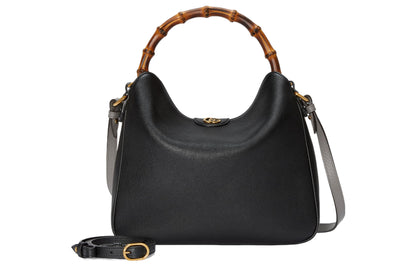 (WMNS) Gucci Diana Medium Shoulder Bag 'Black' 746124-UAAAY-1092