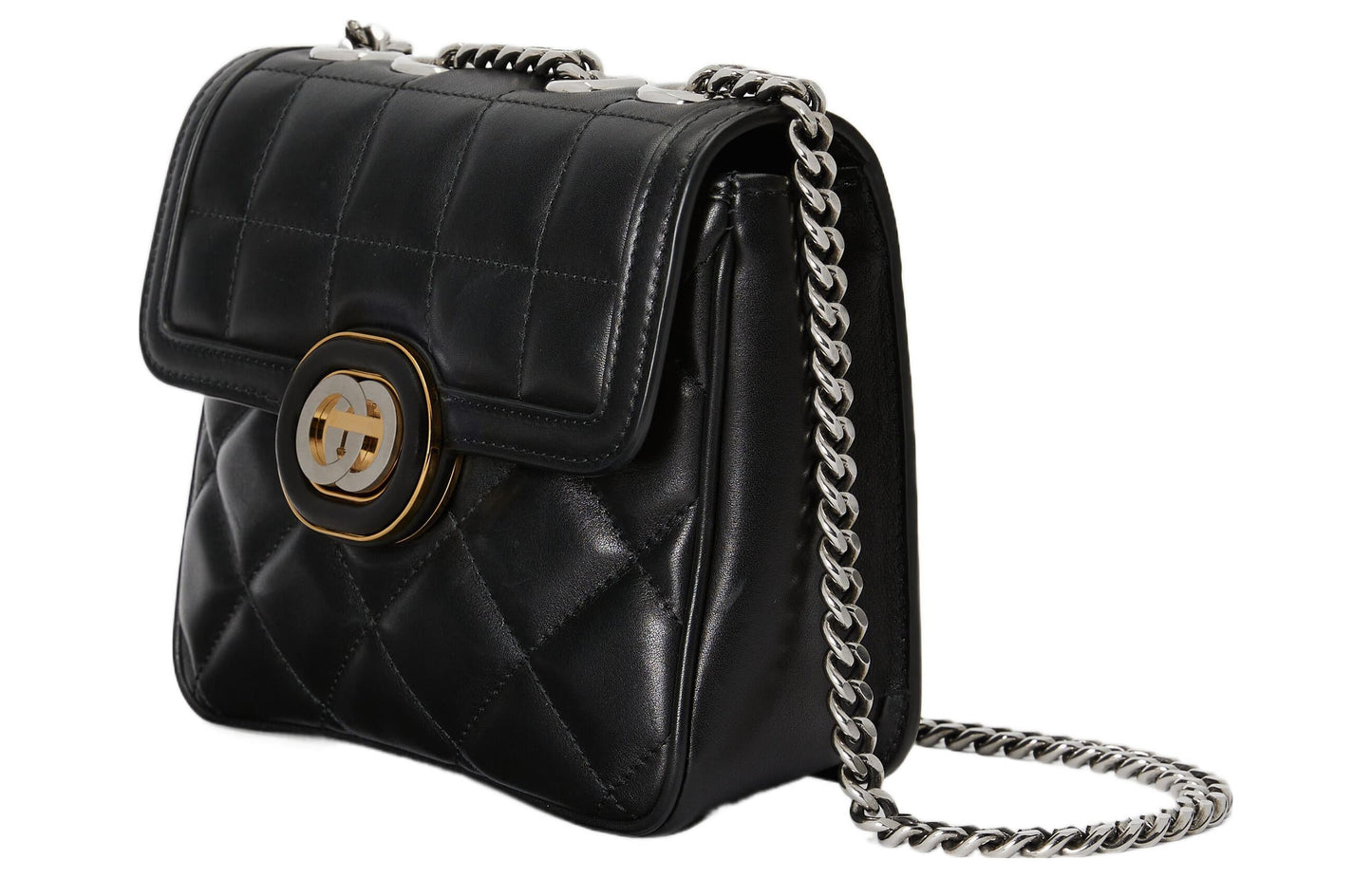 (WMNS) Gucci Deco Mini Shoulder Bag 'Black' 741457-AAB7A-1000