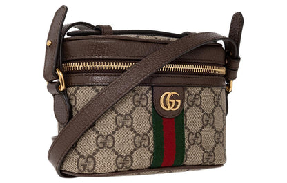 (WMNS) Gucci Ophidia GG Top Handle Mini Bag 'Beige Brown' 699532-96IWG-8745