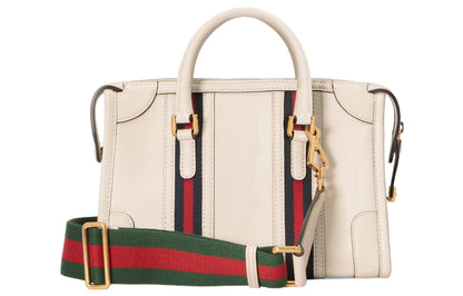 (WMNS) Gucci Bauletto Small Top Handle Bag 'White' 715772-AAA0O-9041