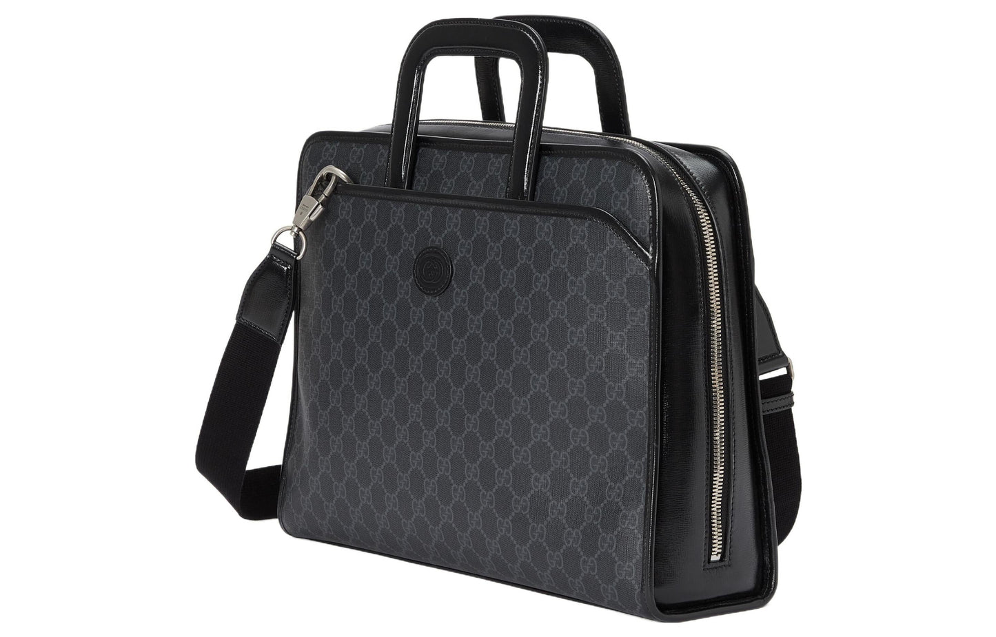 Gucci Briefcase With Interlocking G 'Black' 700531-92THF-1000