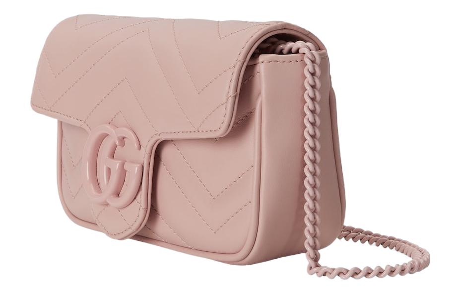 (WMNS) Gucci GG Marmont Super Mini Bag 'Light Pink Leather' 476433-AACX4-5909