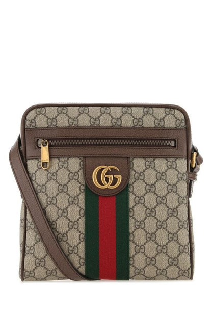 Gucci Man Gg Supreme Fabric Small Ophidia Crossbody Bag