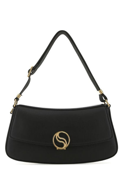 Stella Mccartney Woman Black Alter Mat Shoulder Bag