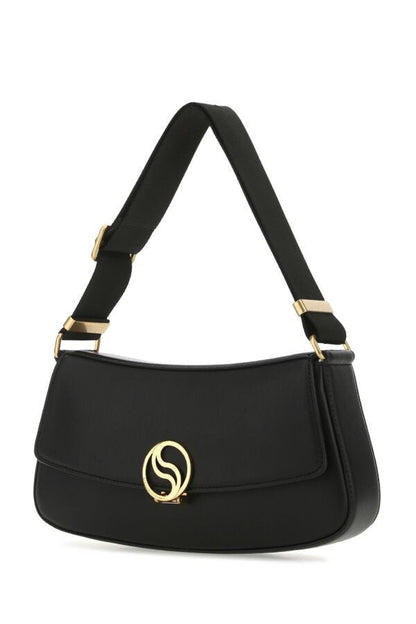 Stella Mccartney Woman Black Alter Mat Shoulder Bag