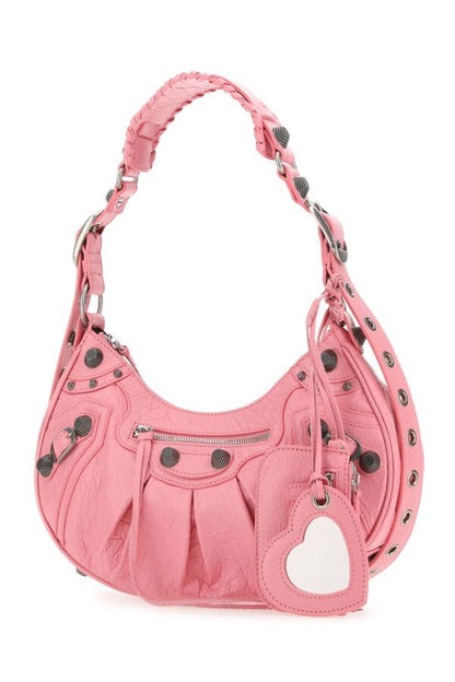 Balenciaga Woman Pink Nappa Leather Le Cagole S Shoulder Bag