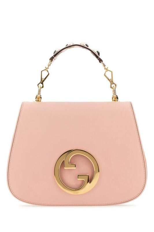 Gucci Woman Pink Leather Gucci Blondie Handbag