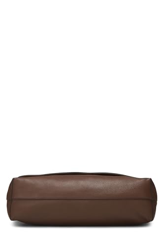 Gucci,  Brown Leather Soho Flap Messenger Bag, Brown