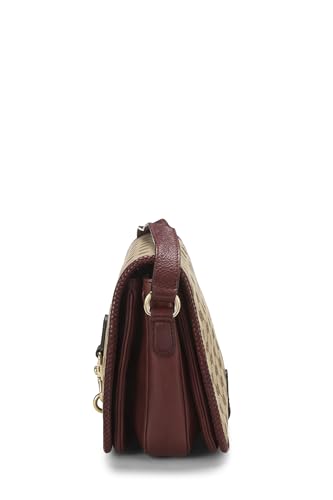 Gucci,  Burgundy Original GG Canvas Marrakech Crossbody, Burgundy