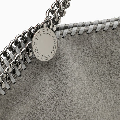 Stella Mccartney Grey Falabella Fold Over Bag Women