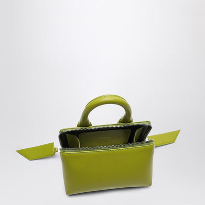 The Attico Green Leather Mini Bag Friday Women