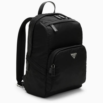 Prada Black Re-Nylon Backpack Men