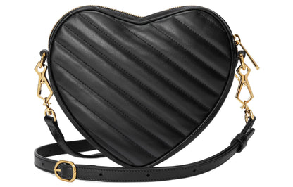 (WMNS) Gucci Interlocking G Mini Heart Shoulder Bag 'Black' 751628-AACCL-1000