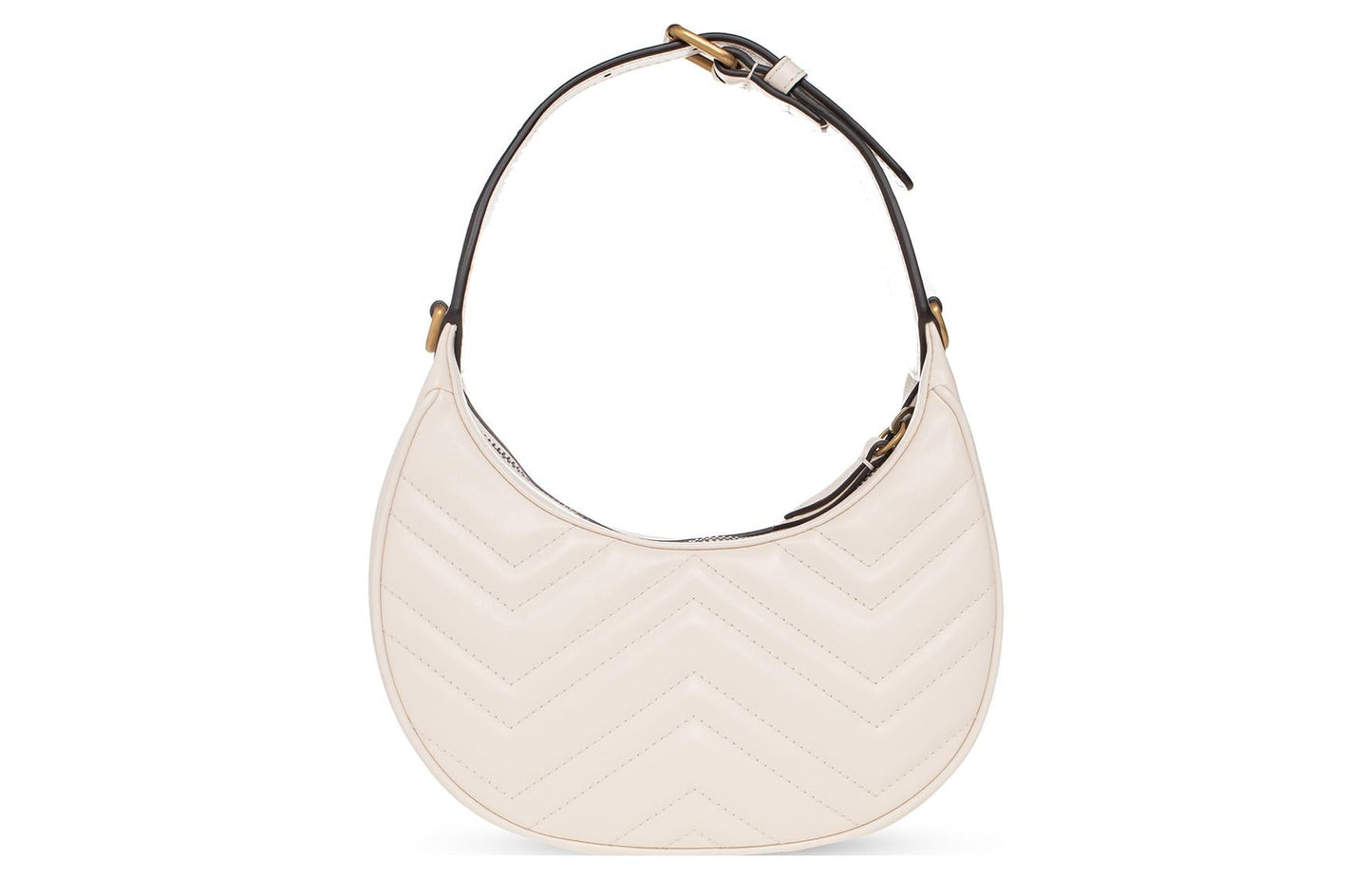 (WMNS) Gucci GG Marmont Half-Moon-Shaped Mini Bag 'Mystic White' 699514-DTDHT-9022