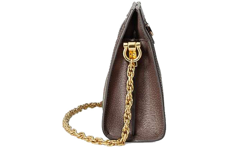 (WMNS) Gucci Ophidia Retro Shoulder Messenger Bag 'Brown' 503877-K05NG-8745