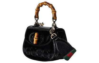 (WMNS) Gucci Bamboo 1947 Mini Top Handle Bag 'Black' 786482-AADJQ-1060