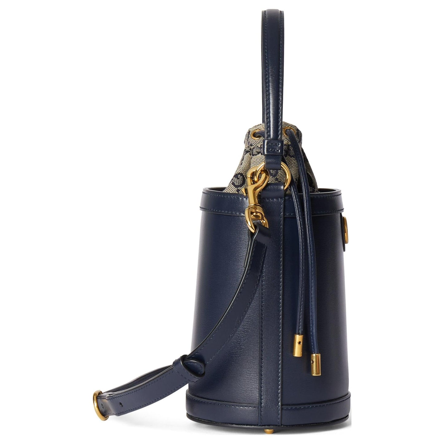 (WMNS) Gucci Ophidia Mini Bucket Bag 'Dark Blue Leather' 760201-AADPS-4043