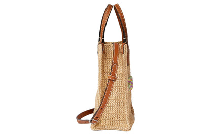 (WMNS) Gucci Super Mini Straw-Effect Bag 'Natural Raffia Viscose' 780083-FAC42-9561