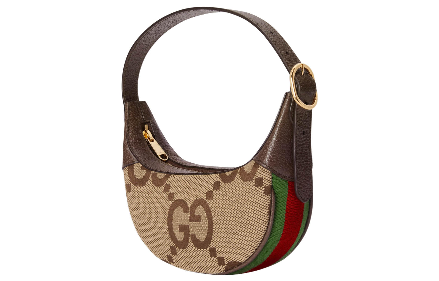 (WMNS) Gucci Ophidia Jumbo GG Mini Bag 'Camel Ebony' 658551-UKMDG-2570