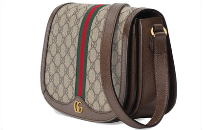 (WMNS) Gucci Ophidia GG Canvas Shoulder Bag Beige 601044-96IWB-8745