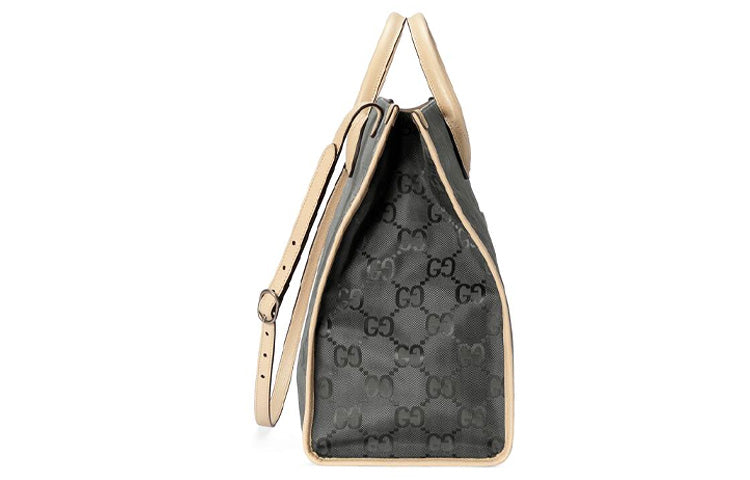 (WMNS) Gucci Logo PatternPrint Off The GridSeries Tote HandholdBag DarkGray 630353-H9HAN-1263