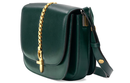 (WMNS) Gucci Sylvie 1969 Series Single-Shoulder Bag Small-Size Green 601067-1DB0X-3020