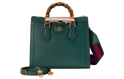 (WMNS) Gucci Diana Small Tote Bag 'Dark Green' 702721-U3ZDT-3670