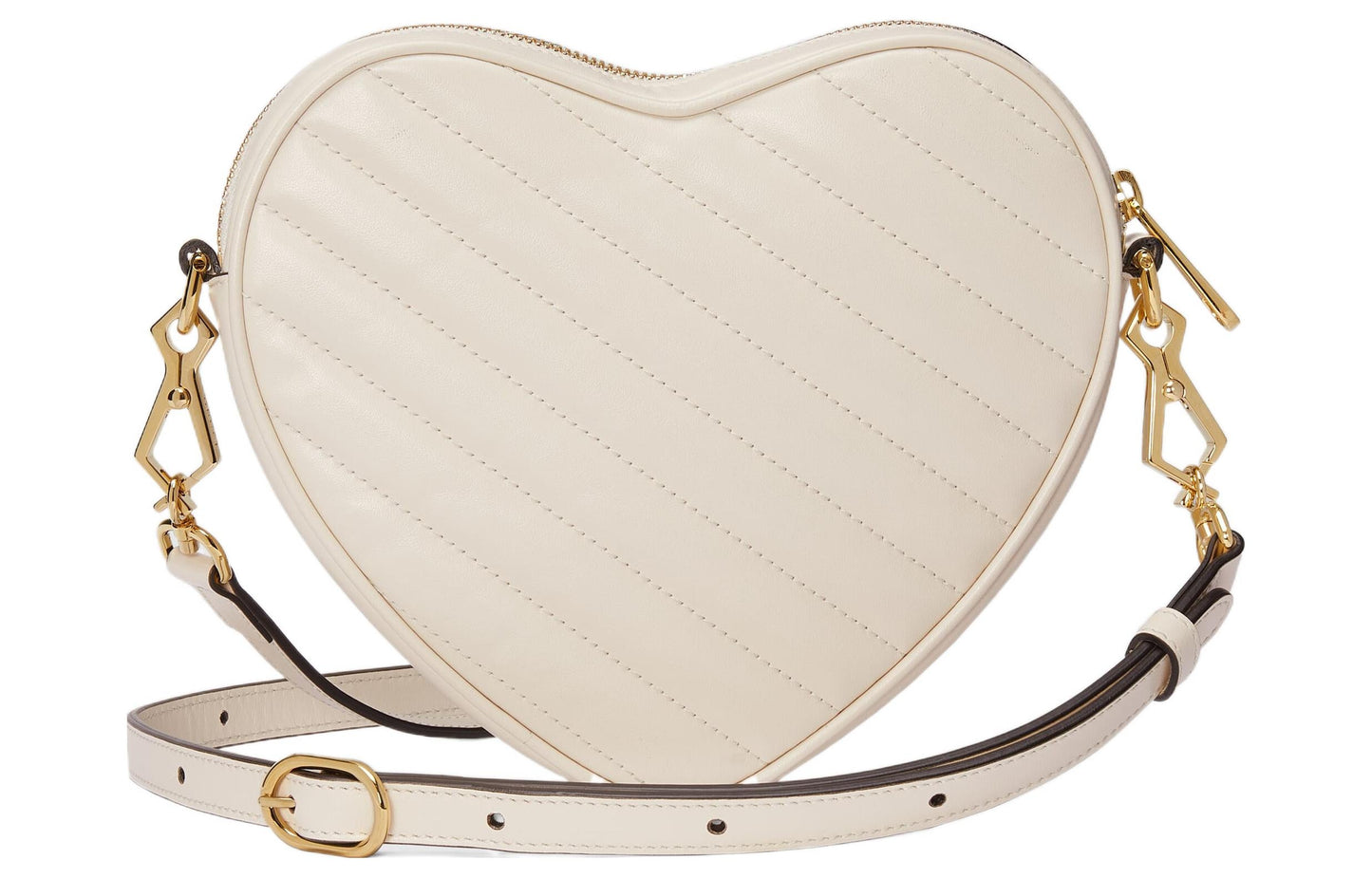 (WMNS) Gucci Interlocking G Mini Heart Shoulder Bag 'Mystic White' 751628-AACCL-9022