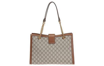 (WMNS) Gucci Padlock Medium GG Shoulder Bag 'Beige Brown' 479197-KHNKG-8534