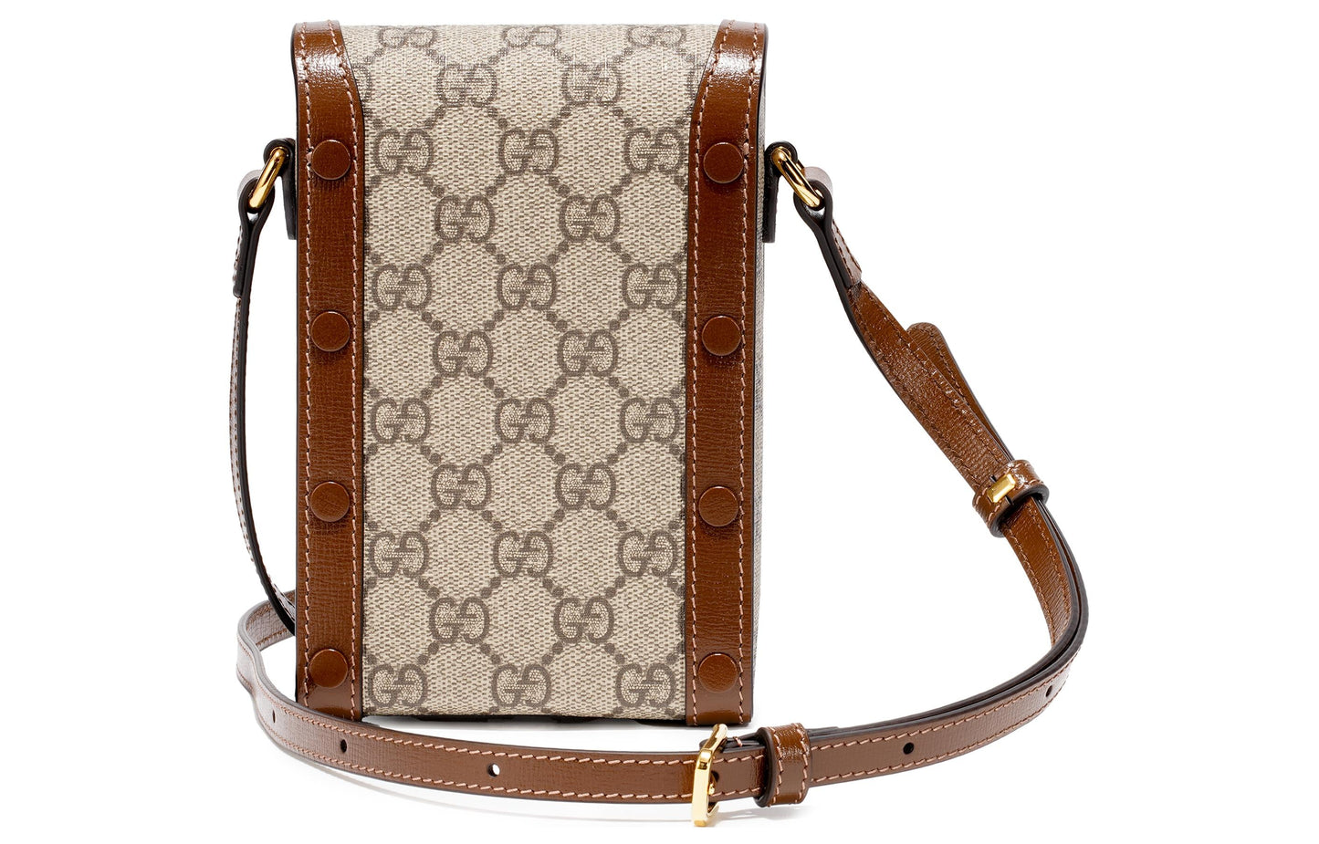 Gucci Horsebit 1955 mini bag in GG Supreme 'Brown' 625615-92TCG-8563